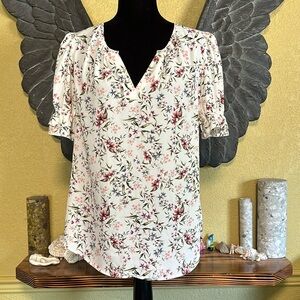 Violet & Claire Floral Tee Shirt